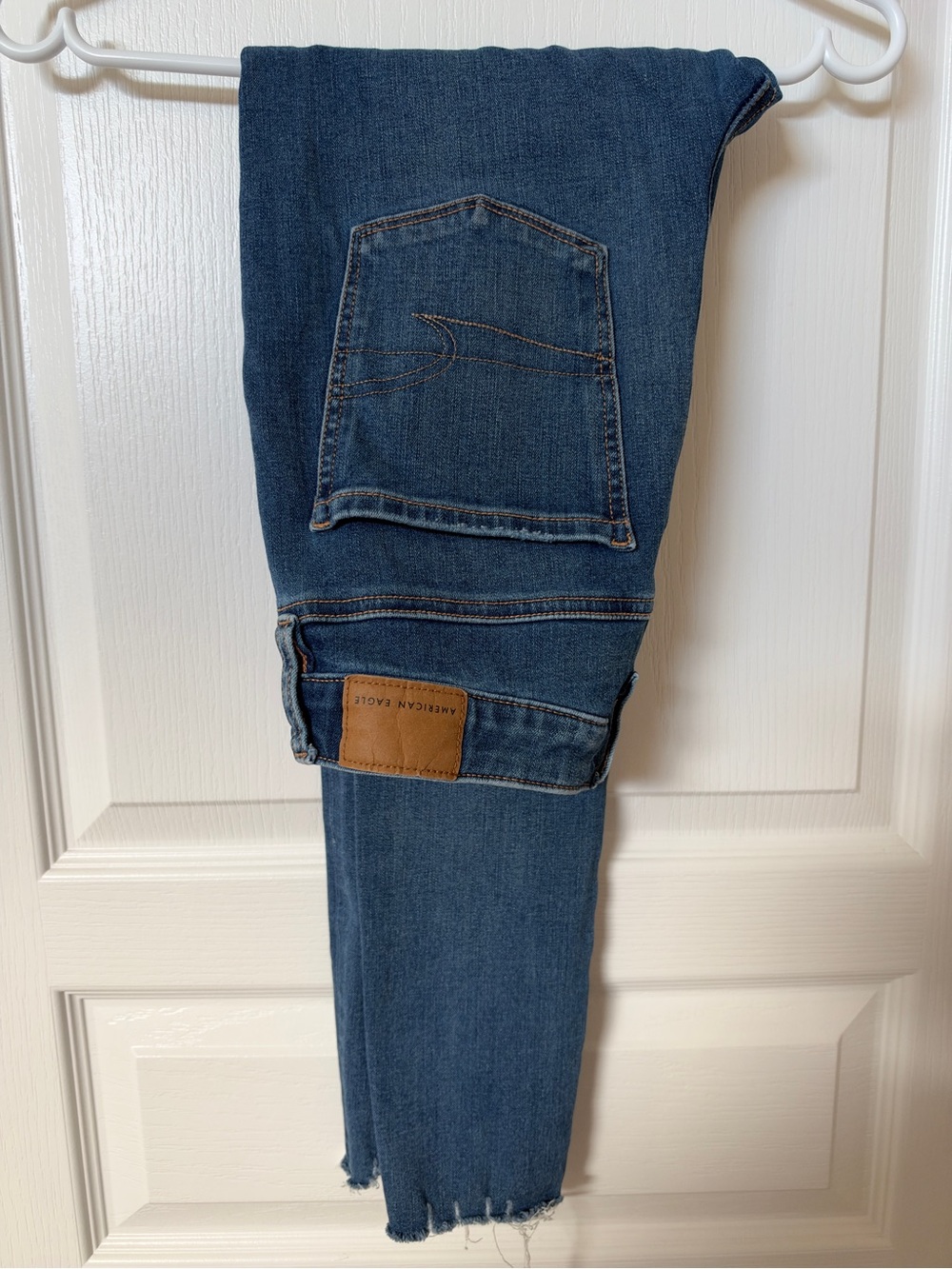 American Eagle Outfitters Women’s Dark Blue High Rise Jeggings